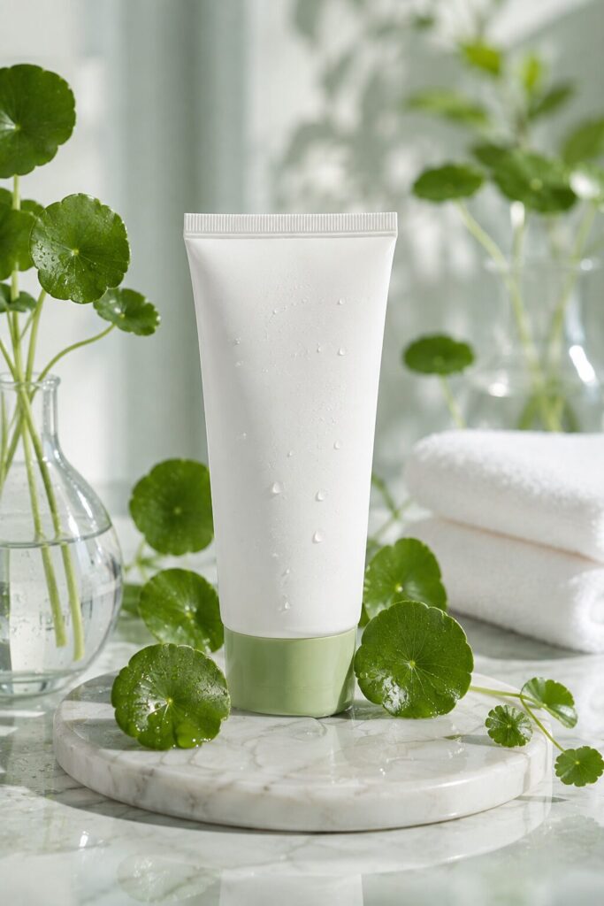 Gentle Korean sunscreen for sensitive skin